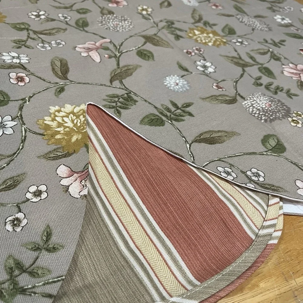 Waverly Home Classics Peek a Boo Valance Nassau Vine Mist‎ 54x19